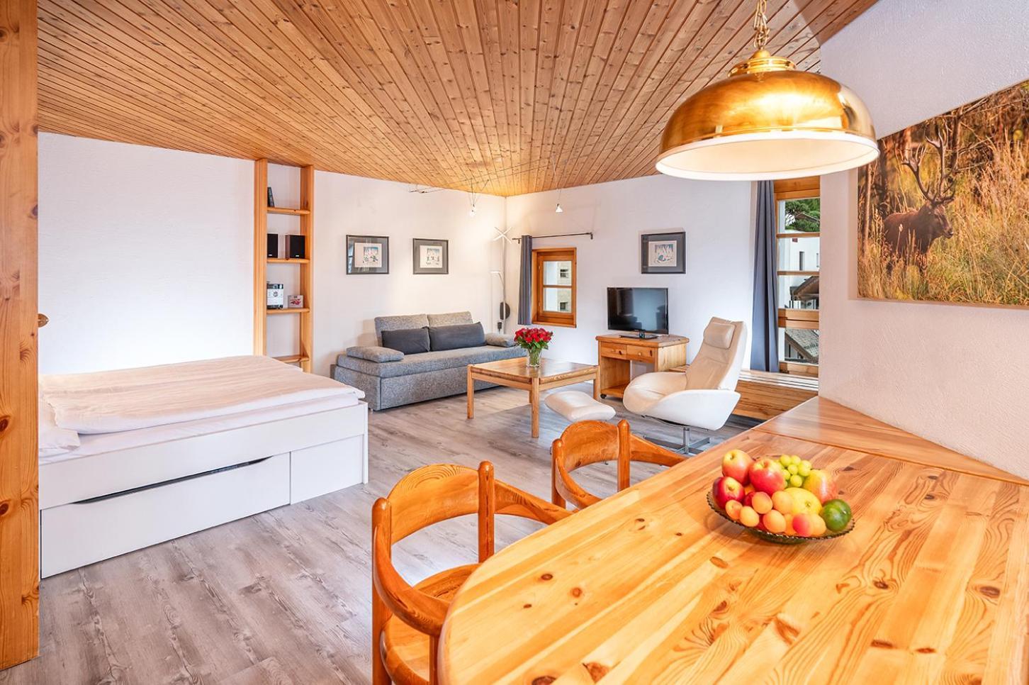Schweizerhof Ferienwohnungen Lenzerheide 1 Chambre photo