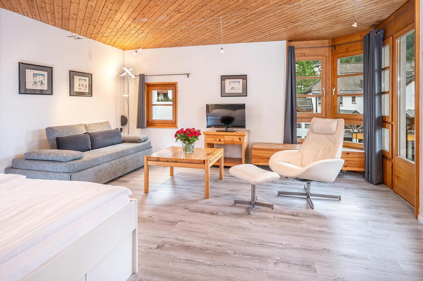 Schweizerhof Ferienwohnungen Lenzerheide 1 Chambre photo