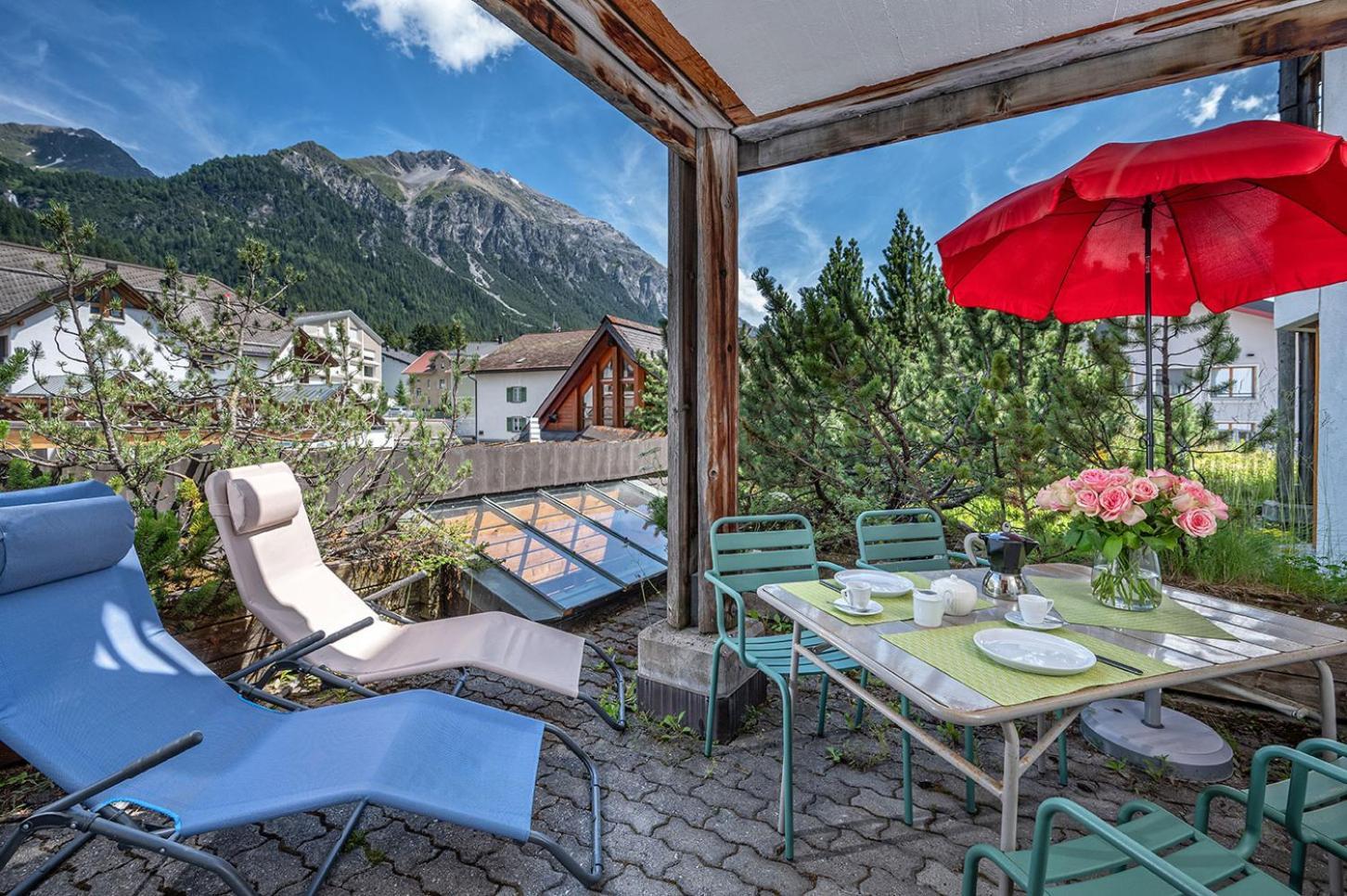 Schweizerhof Ferienwohnungen Lenzerheide 1 Chambre photo