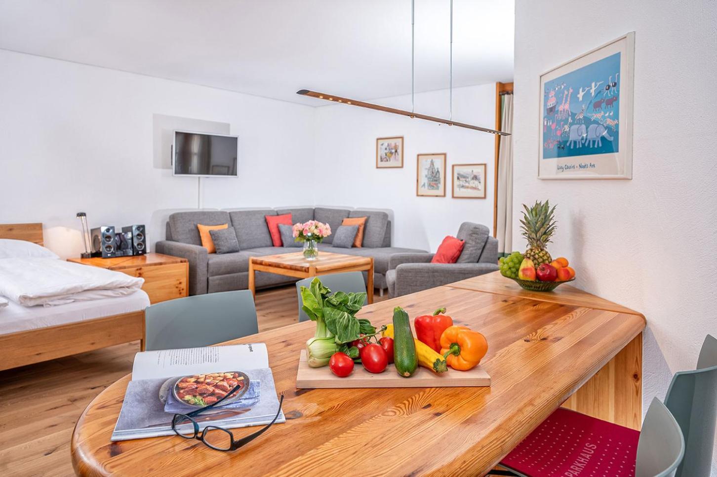 Schweizerhof Ferienwohnungen Lenzerheide 1 Chambre photo